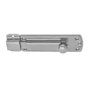 Barrel Bolt with Strike Plate, 3 1/8 inch. stroke- 3/4 inch