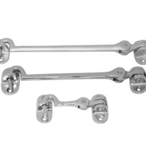 Ajar Hook 175 mm or 7" Polished Chrome plated Brass