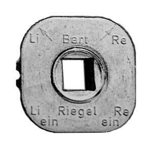 Standard Turning Follower for 7x7 mm spindle.