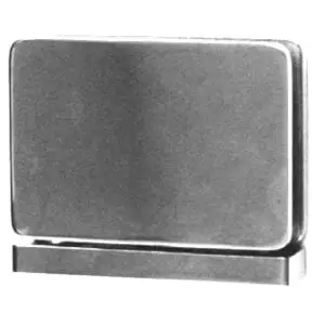 Glass Door Hinge Stainless Steel. Pivot Style for 10 - 12 mm glass