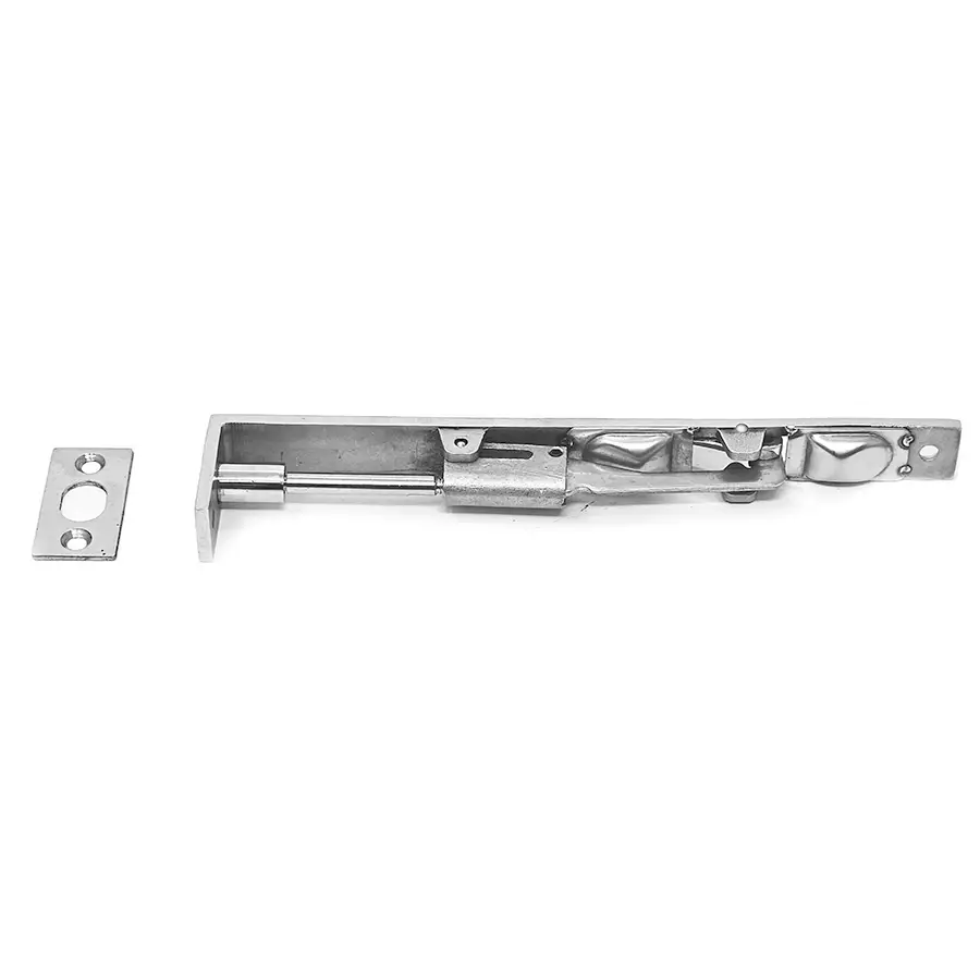 Flush Bolt 8 1/16 x 3/4 x 1 1/2 x 1/8 inch casted 304 Stainless Steel . - Image 2