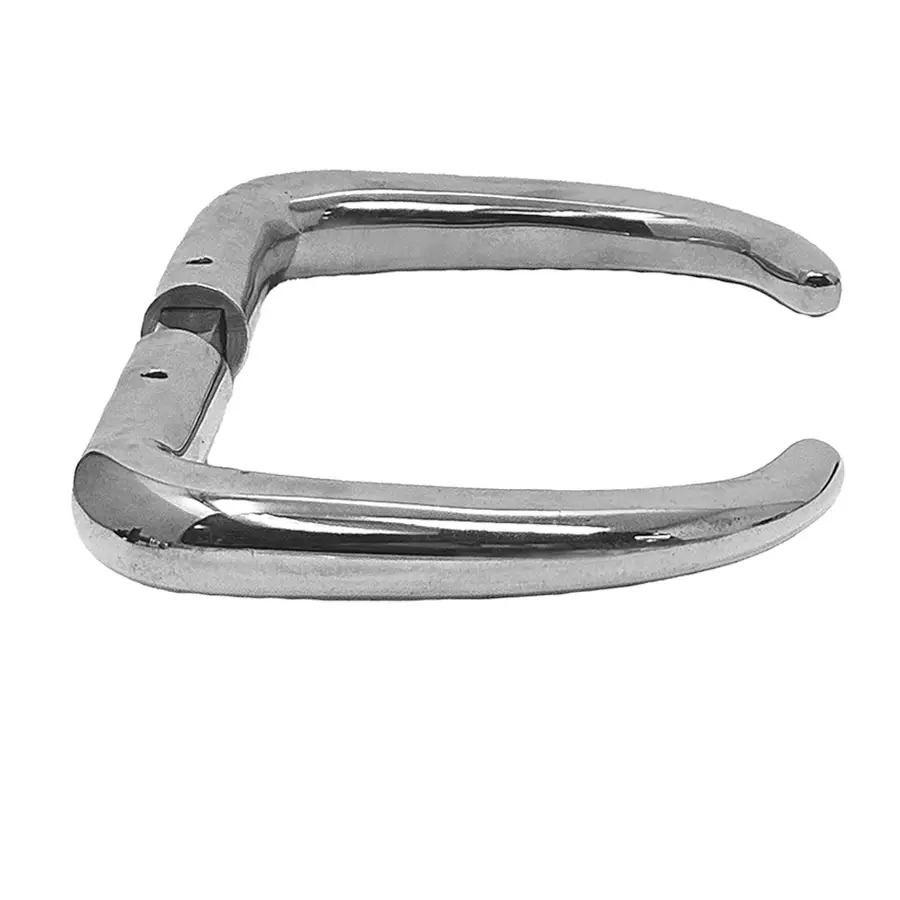 z Door Lever with Escutcheon Entry model Set. GSV Schwepper and S&B Trim Set for Mortise Locks classic lever with escutcheon - Image 2