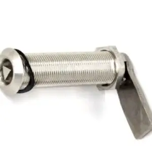 Hatch Fastener Set. Hatch thickness - 2 3/4 inch.. Distance Cam 3 1/8 inch. Operates through Triangular Key Sold Separately.
