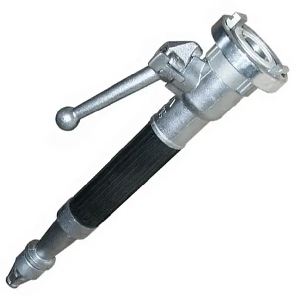 Nozzle for Fire Fighting Aluminum. With Operating handle. - Image 2