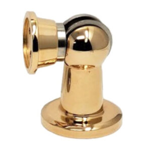 Magnetic Door Holder Polished Gold plated Brass HD