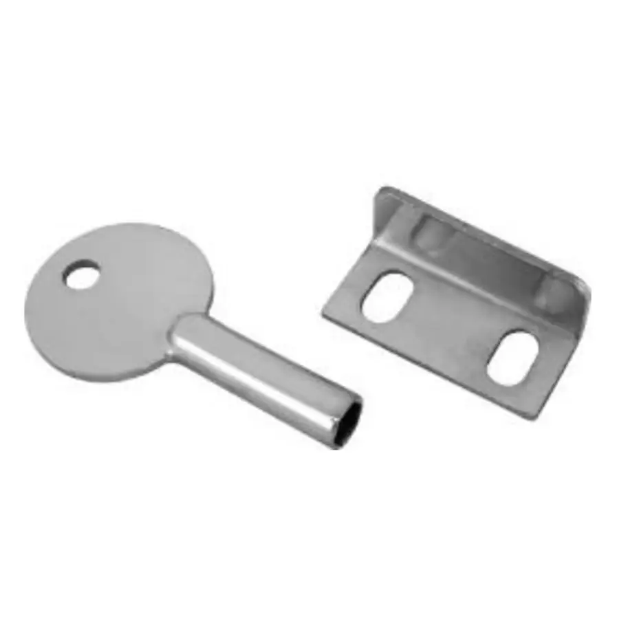 Slam Latch Anchor model. Flush mounting. Locking with Key Door thickness 1/4 - 3/4 inch - Image 2