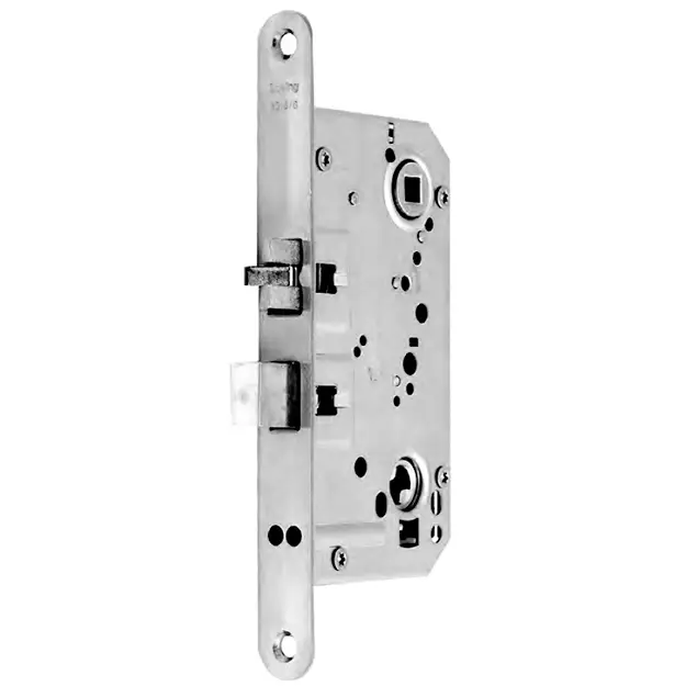 ~ Interior lock set complete Satin chrome and Satin Stainless steel. With Escutcheon Plates - Image 5