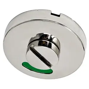 GSV Schwepper and S&B Indicator for Privacy Mortise Locks, Polished Stainless Steel each