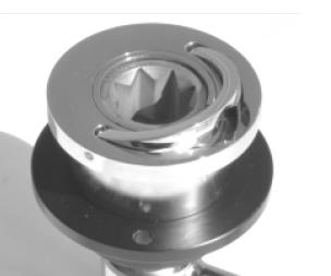 Hatch Fastener w. Straight Cam with Lift Ring and Strike Plate. Cut Hole 2 3/8 inch. - Image 3