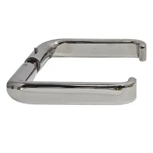 GSV Schwepper & S&B Door Lever Pair "half sable" Polished Stainless Steel. Sold by the Pair