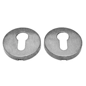 GSV Schwepper & S&B Marine Profile Cylinder Rose. Sold as pair. Satin Stainless Steel