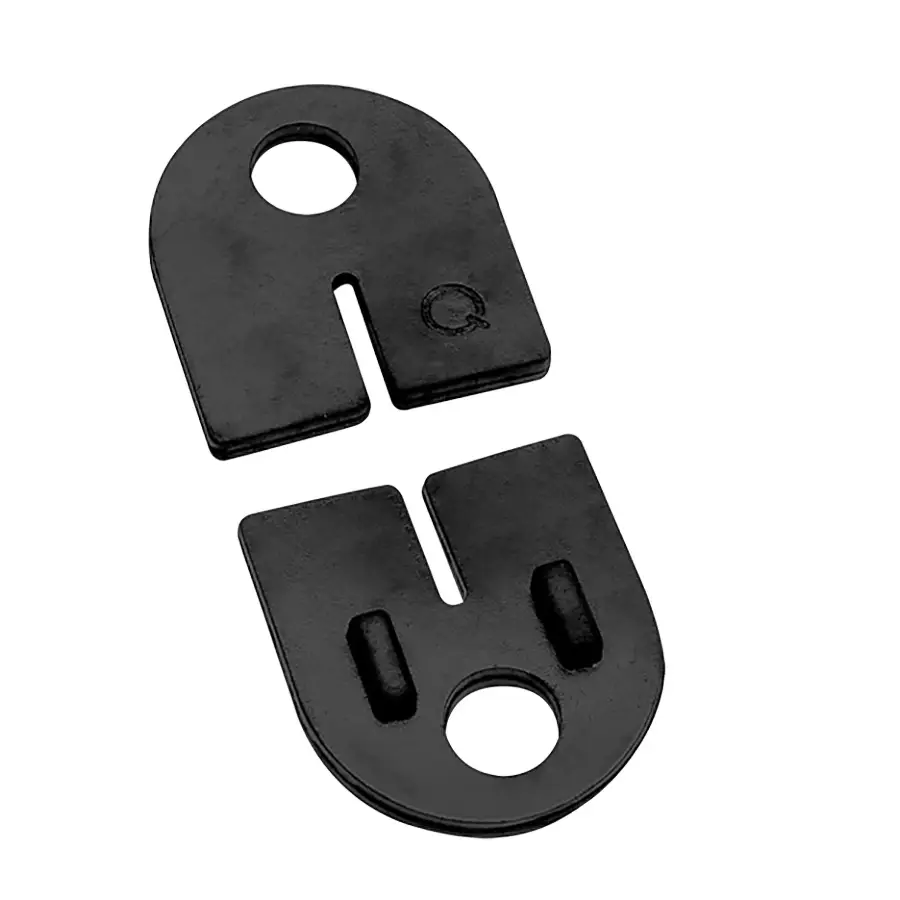 - Tube Mounted Glass Clamping Bracket 50 x 40 mm for 8-10 mm glass. For 42.4 mm diameter tubing (1.67 inch diameter) - Image 3