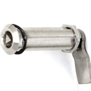 Hatch Fastener Set. Hatch thickness - 2 13/16 inch.. Distance Cam 3 1/4 inch. Operates through Triangular Key Sold Separately.