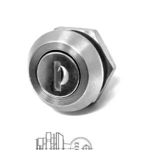 Body only for Hatch Fastener. Key Operated. Hatch Thickness - 5/16 inch .