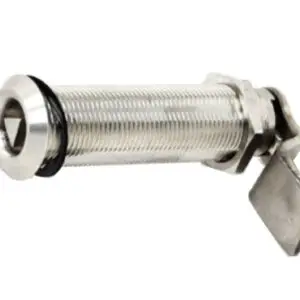 Hatch Fastener Set. Hatch thickness - 2 13/16 inch.. Distance Cam 2 5/8 inch. Operates through Triangular Key Sold Separately.