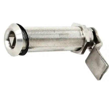 Hatch Fastener Set. Hatch thickness - 2 13/16 inch.. Distance Cam 2 5/8 inch. Operates through Triangular Key Sold Separately.