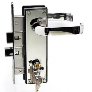 Entry Mortise Lock SET 55 mm backset. Marine Grade Trioving Vingcard Series. Heavy Duty. Solid Latchbolt