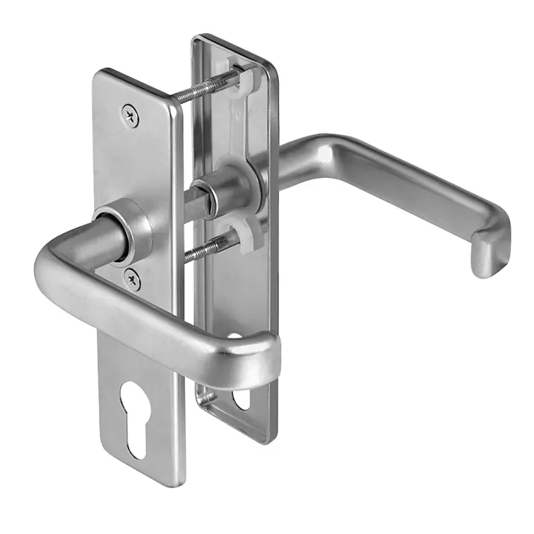 Entry Mortise Lock SET 80 mm Backset. GSV and S&B. Heavy Duty - Image 3