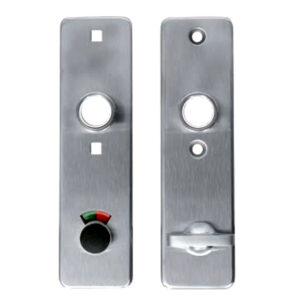 Privacy escutcheon 165 x 45 mm pair