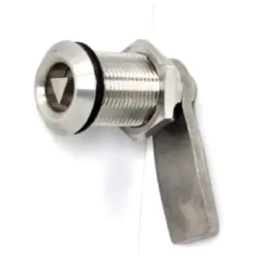Hatch Fastener Set. Hatch Thickness - 1 inch. Distance Cam 1 7/16 inch. Operates through Triangular Key Sold Separately.