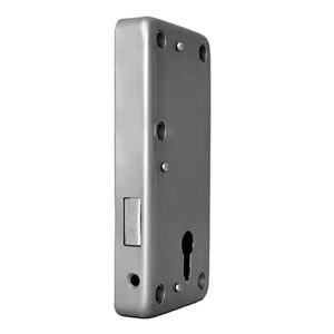 Dead Bolt Rim Lock 55 mm backset, Satin Stainless Steel