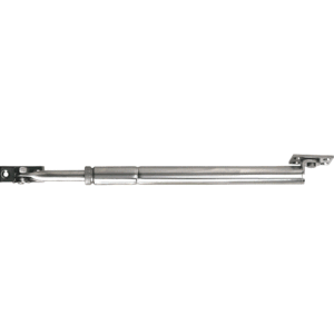 Telescopic, Heavy-Duty Door Stay, 180 mm. Travel in Satin Stainless Steel